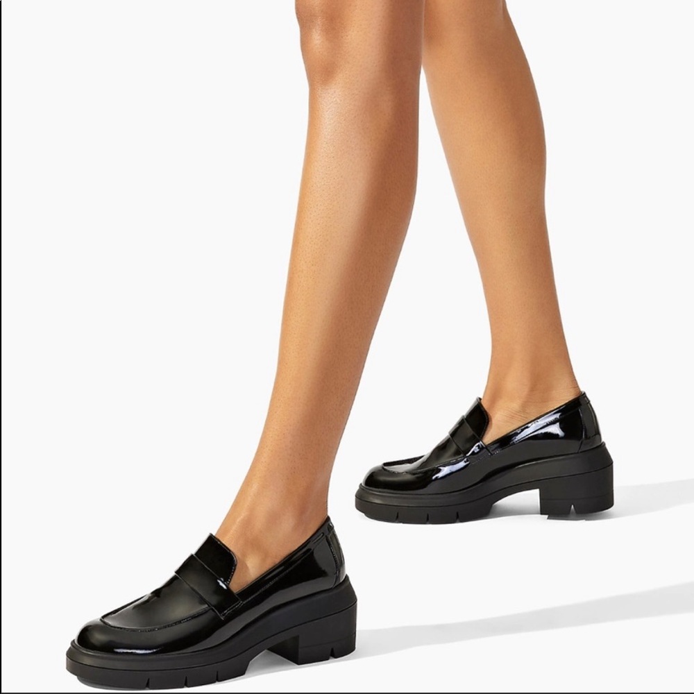 Stuart Weitzman Aiden Rise Loafer Size 4 NIB